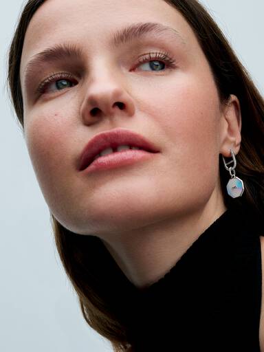 Pandora ME Pavé Link Earring