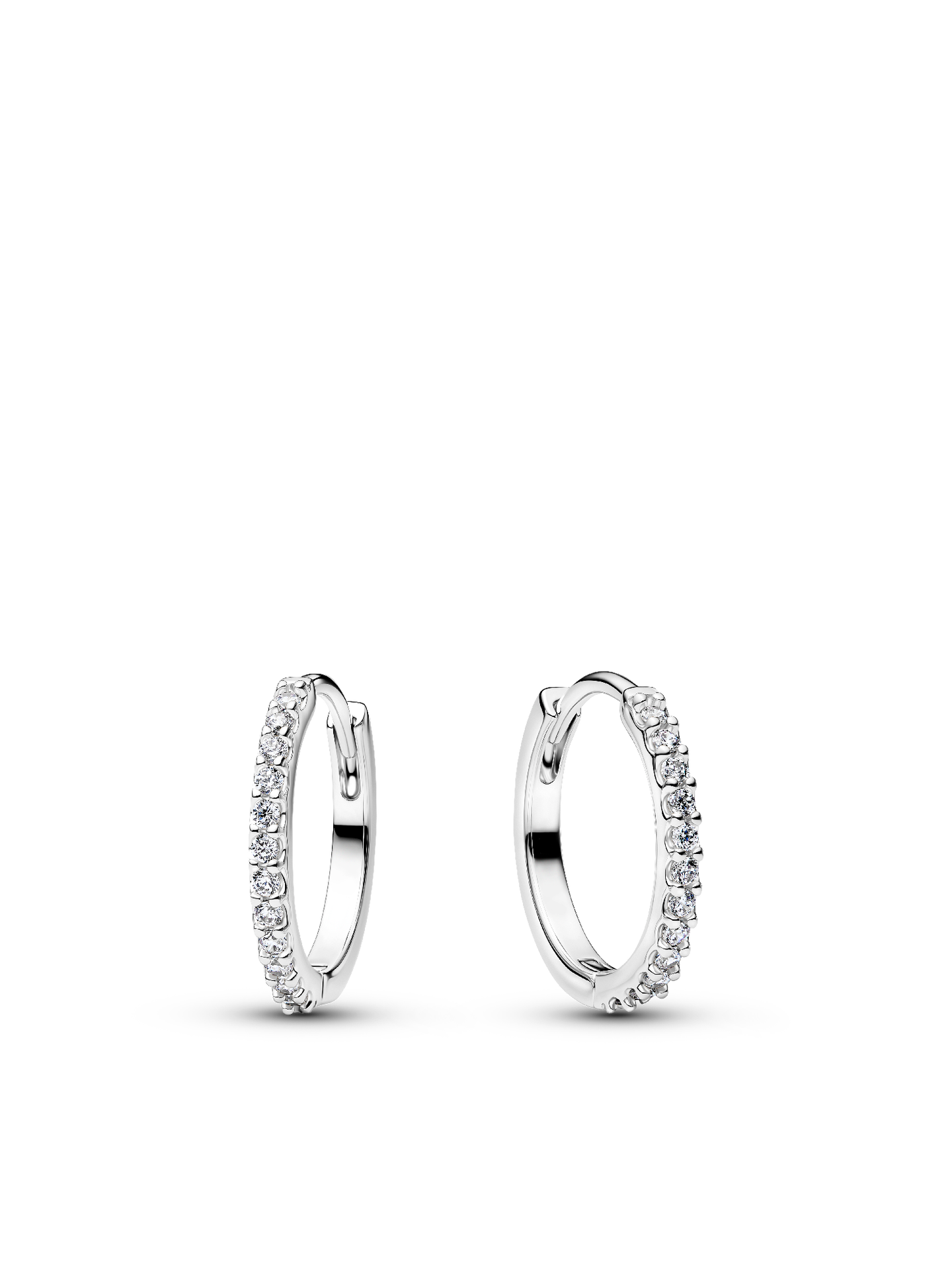 Женские серьги Pandora Sparkling Mini, цвет: Серебро — фото 1