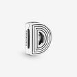 FINAL SALE - Pandora Reflexions™ Letter D Clip Charm