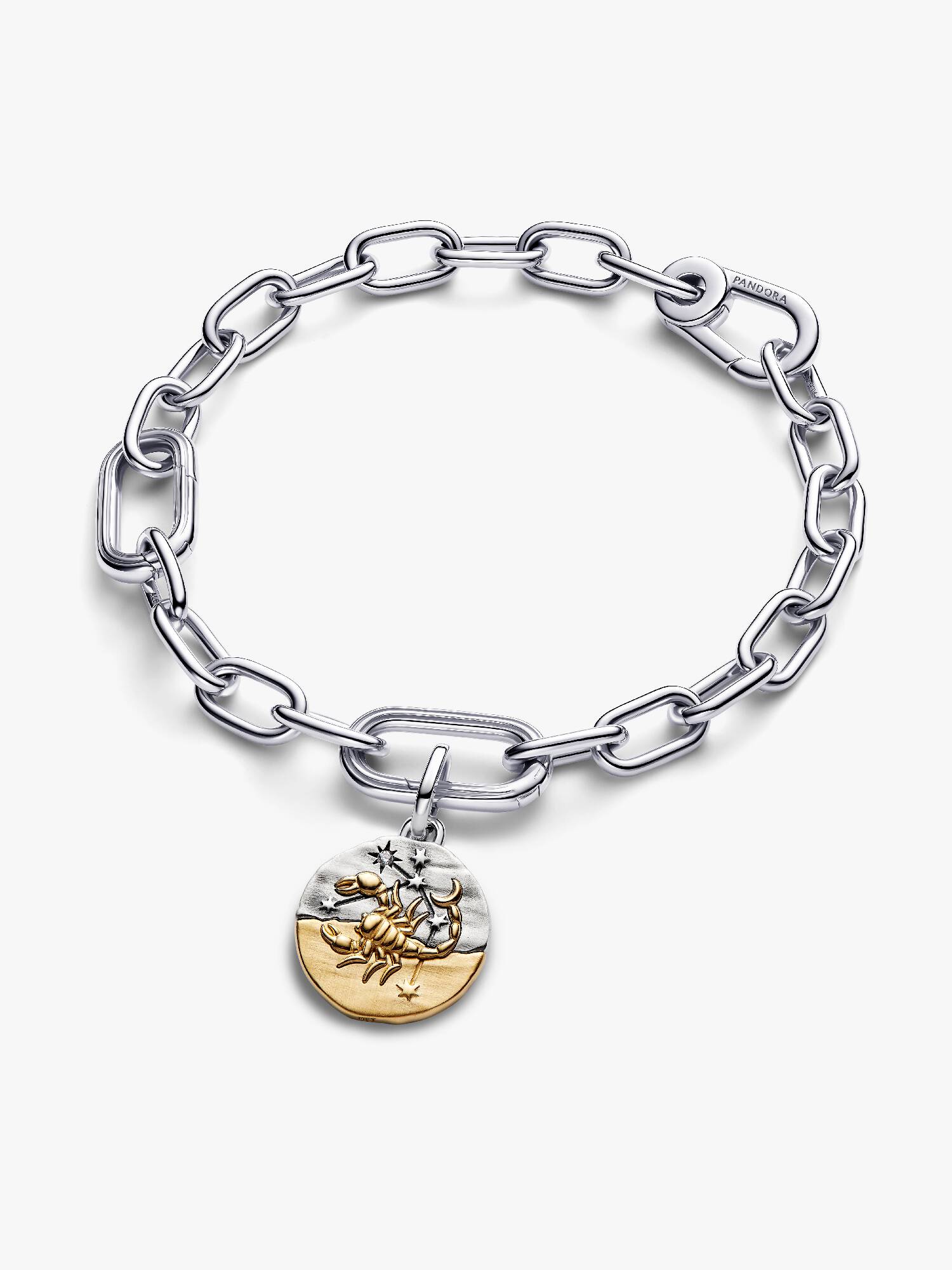 Scorpio Medallion Charm Bracelet Set