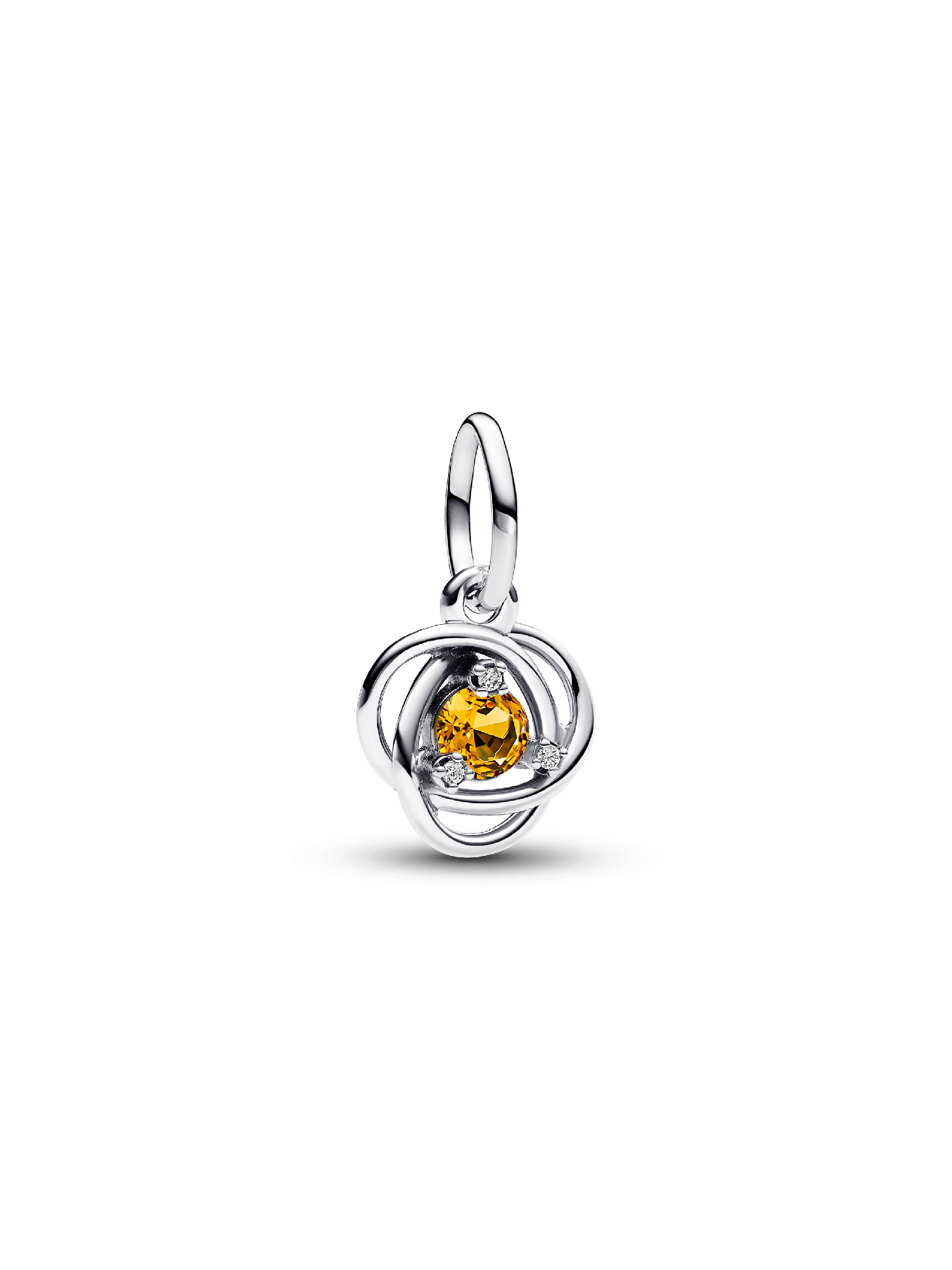 Honey Eternity Circle Dangle Charm