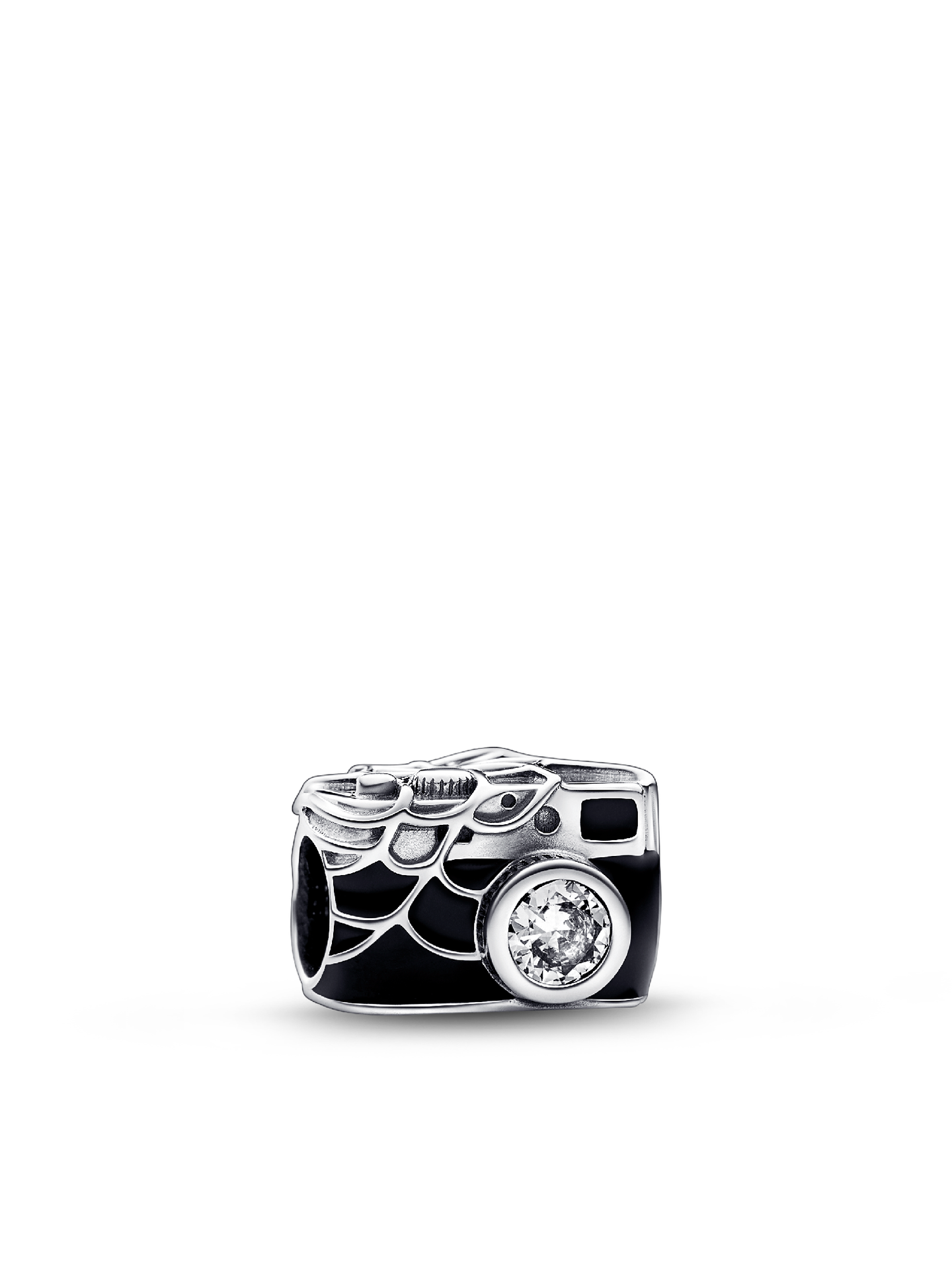 Женский шарм Pandora Marvel Spider-Man Camera Selfie Charm, цвет: Серебро — фото 1
