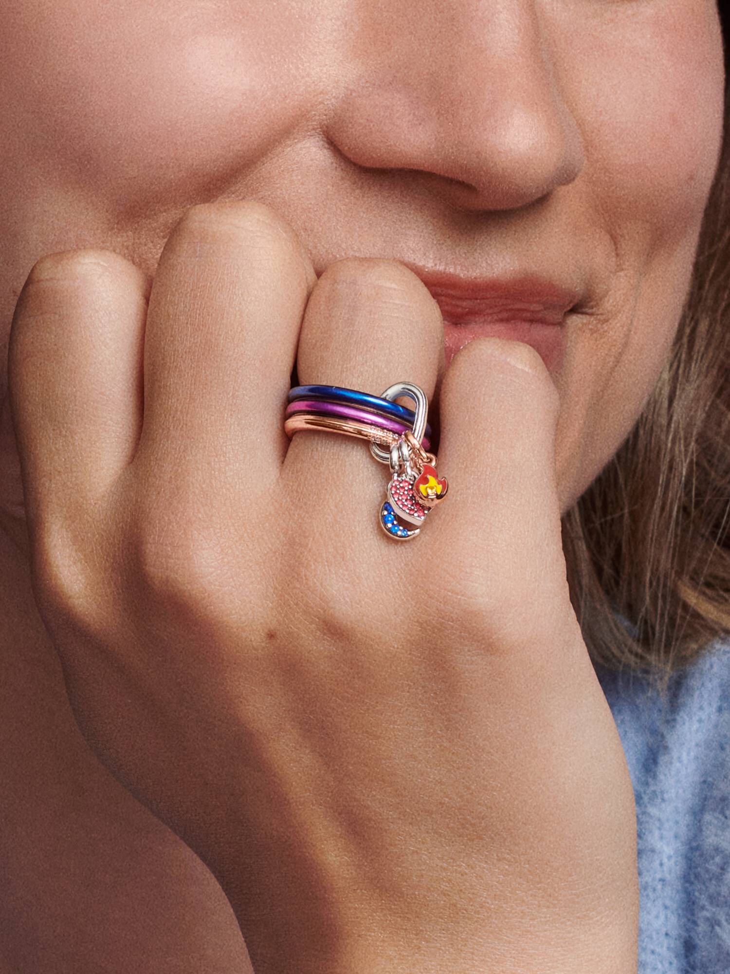 FINAL SALE - Pandora ME Burning Flame Mini Dangle Charm