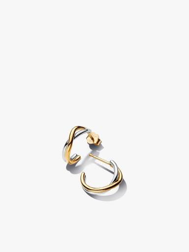Entwined together necklace set