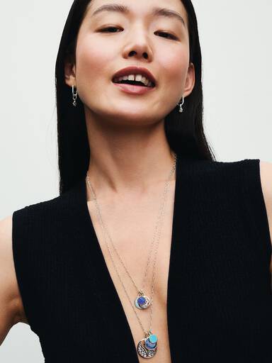 Pandora ME Pavé Link Earring
