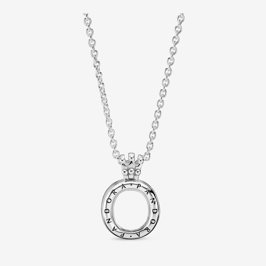 FINAL SALE - Pandora Lockets Crown O Necklace image number 0