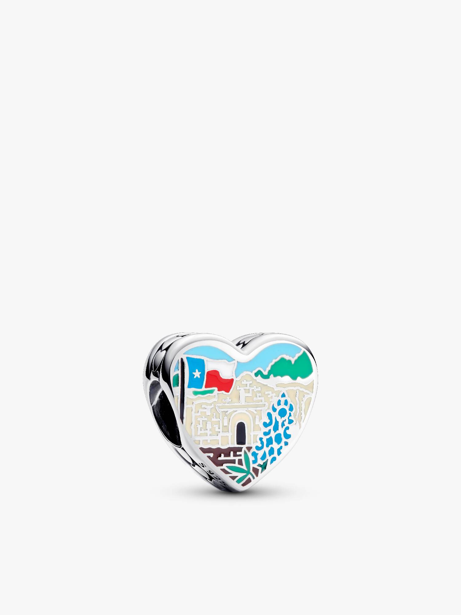 Texas Heart Charm
