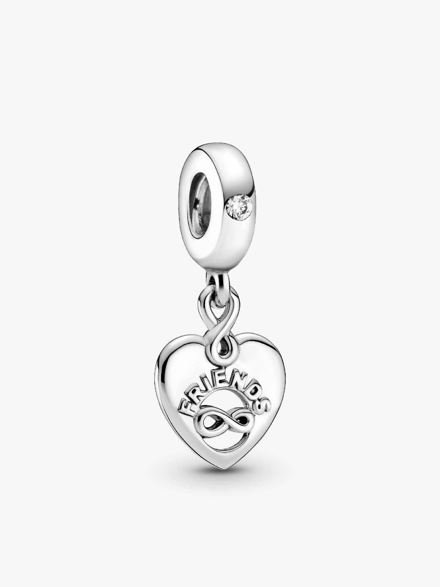 Friends Forever Heart Dangle Charm