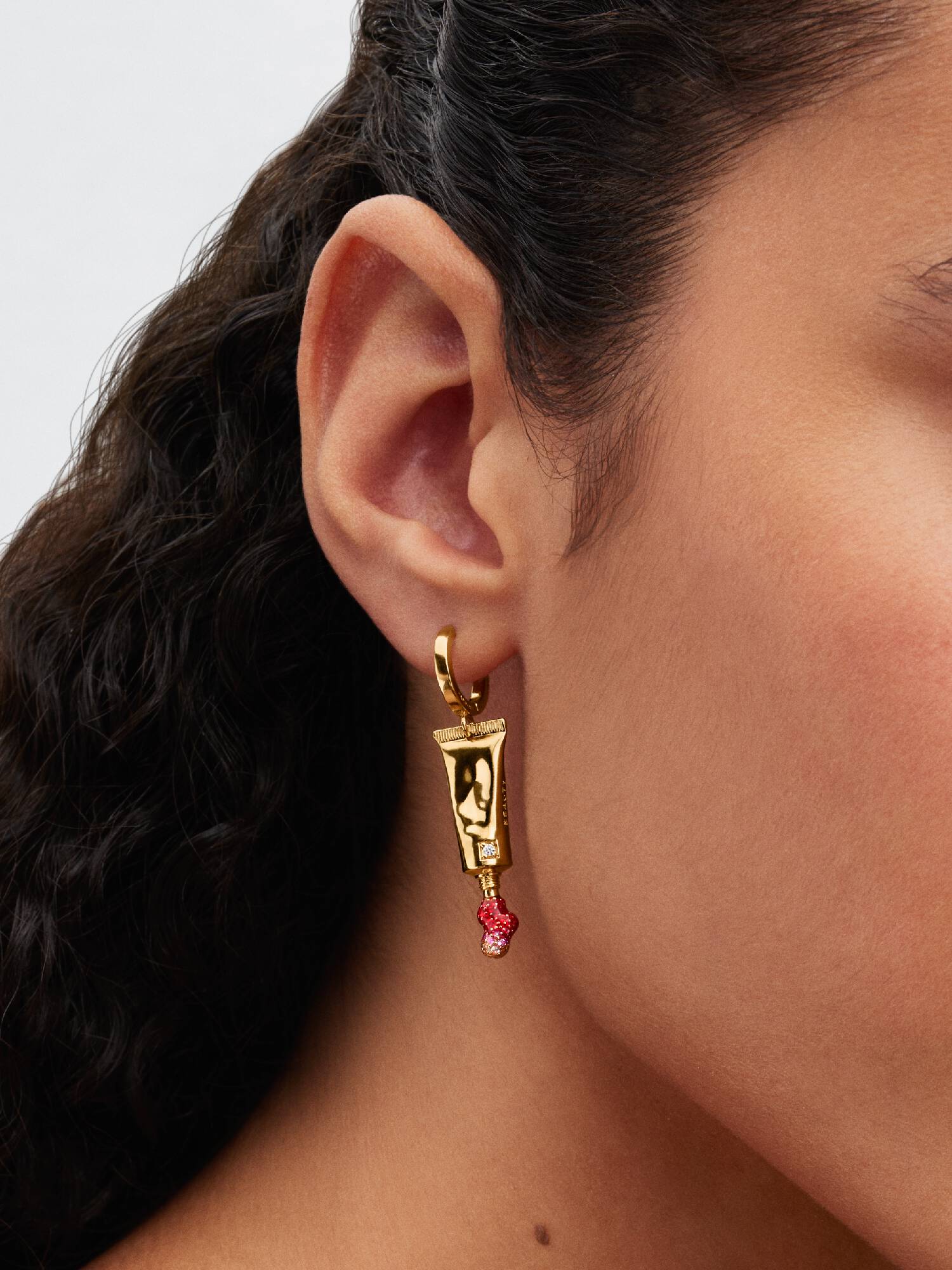 Pat McGrath The Tube of Beauty Drop Earring