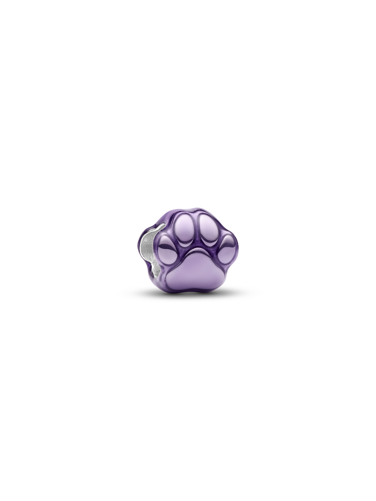 Purple Paw Mini Charm