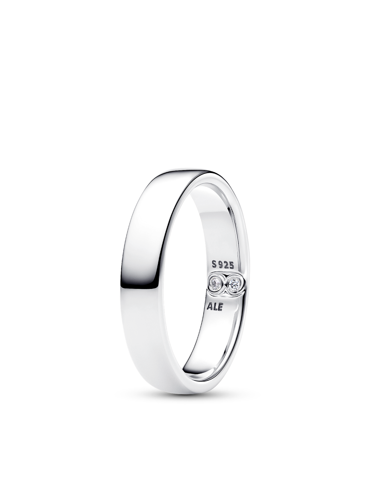 His & Hers Silver Secret Engraving Ring Set