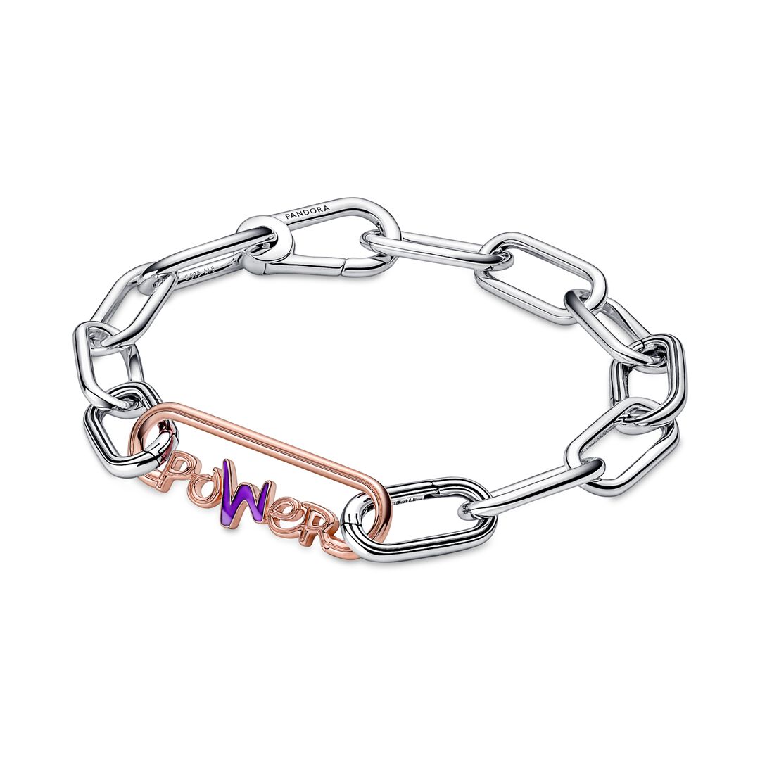 FINAL SALE - Limited Edition Pandora ME Styling Power Word Link