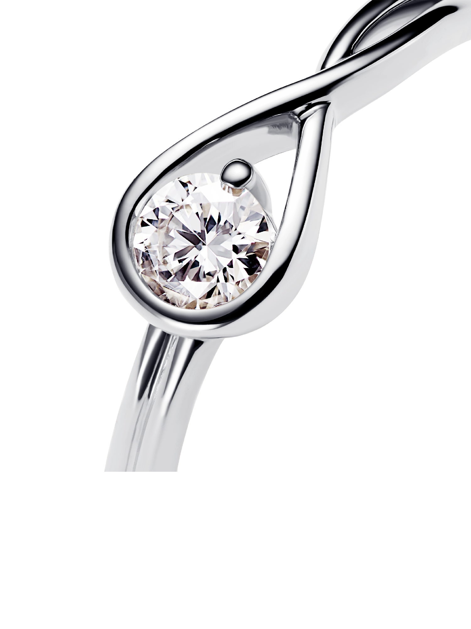 Pandora Infinite Sterling Silver Lab-grown Diamond Ring