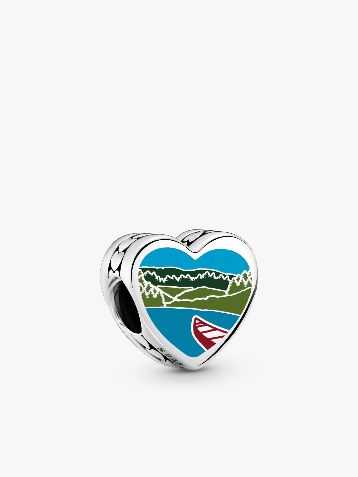Arkansas Heart Charm