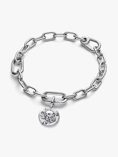Skull Medallion Charm