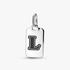 Letter L Rectangle Pendant Letter L Rectangle Pendant