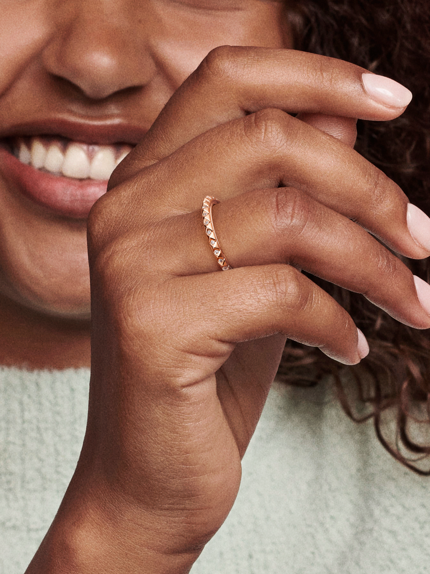 Pandora ME Pyramids Ring