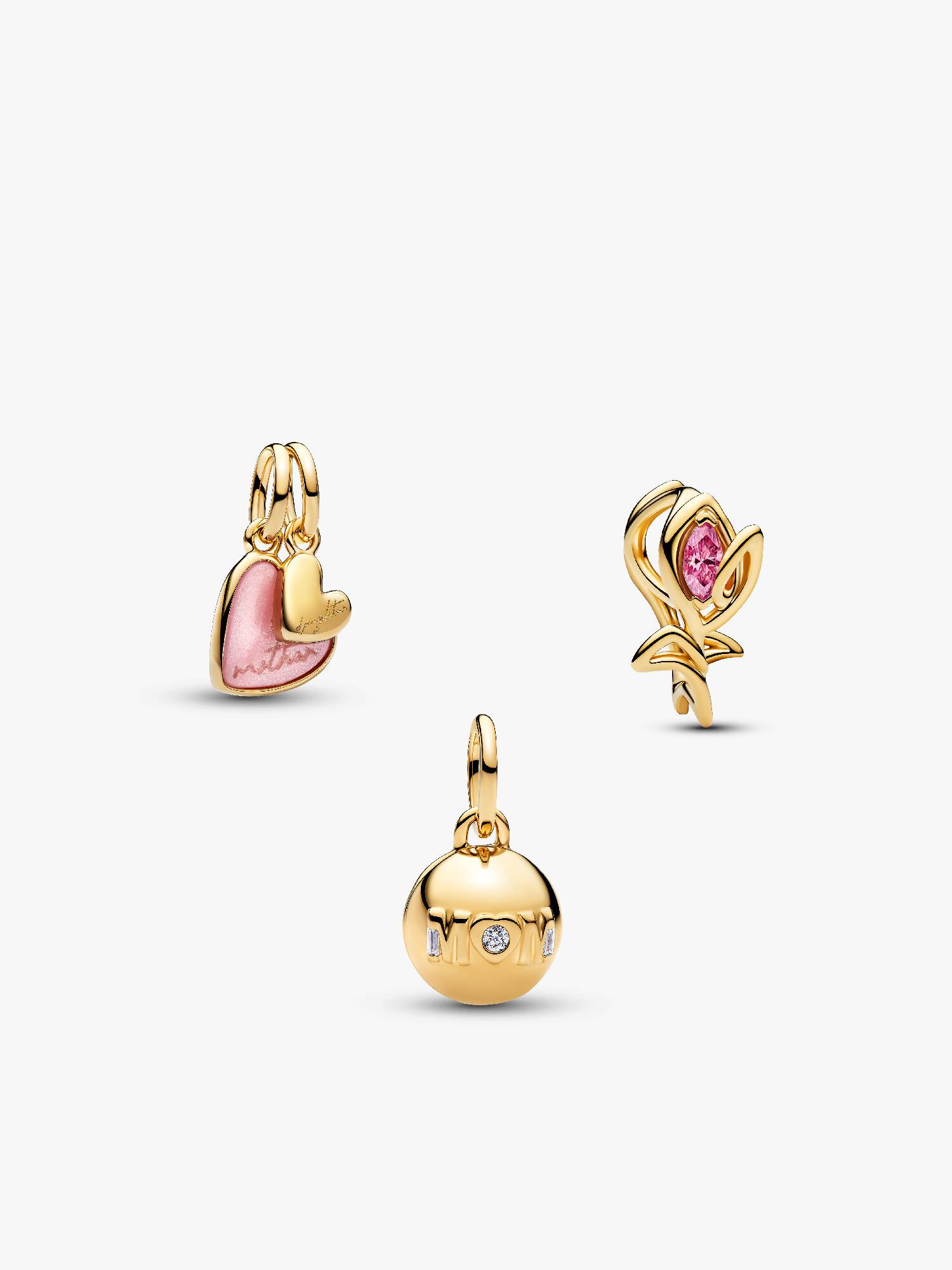 Forever Mom & Me Charm Trio