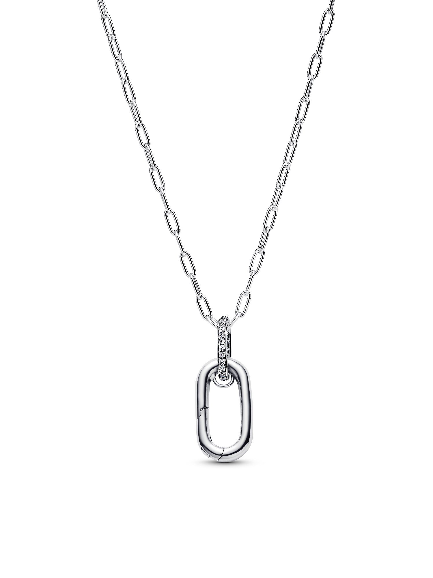 Rose Medallion Charm Necklace Set