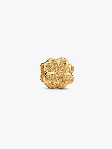 Textured Clover Mini Charm