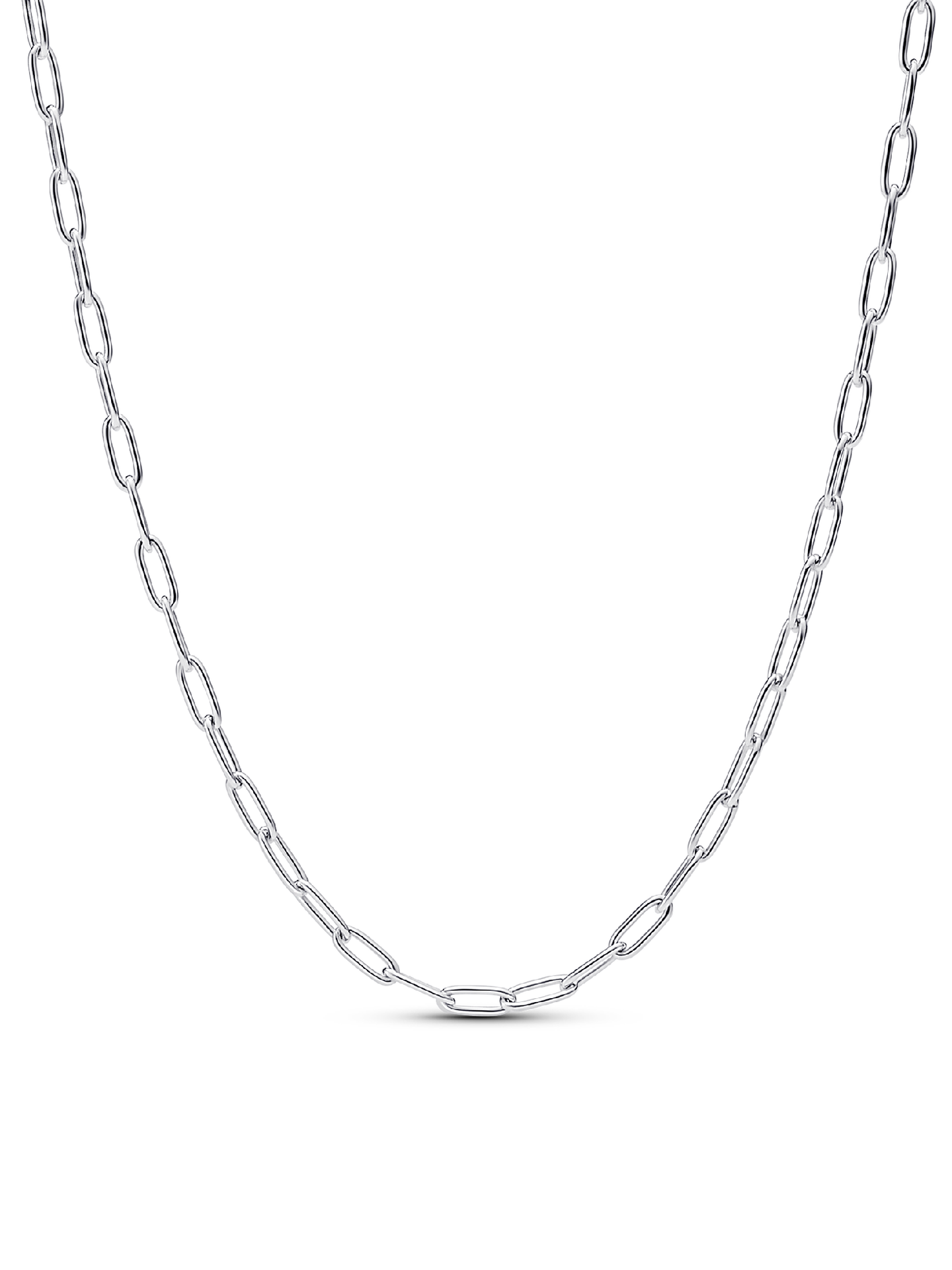 Женская цепочка Pandora Elongated Link Chain, Sterling silver, цвет: Серебро — фото 1