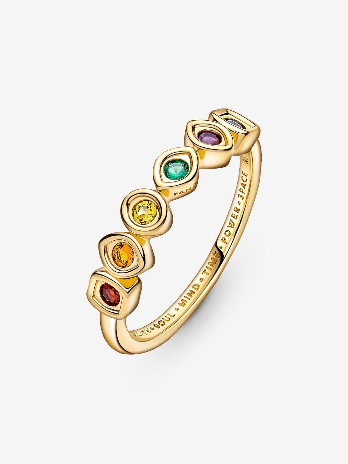 Marvel The Avengers Infinity Stones Ring | Gold plated | Pandora US