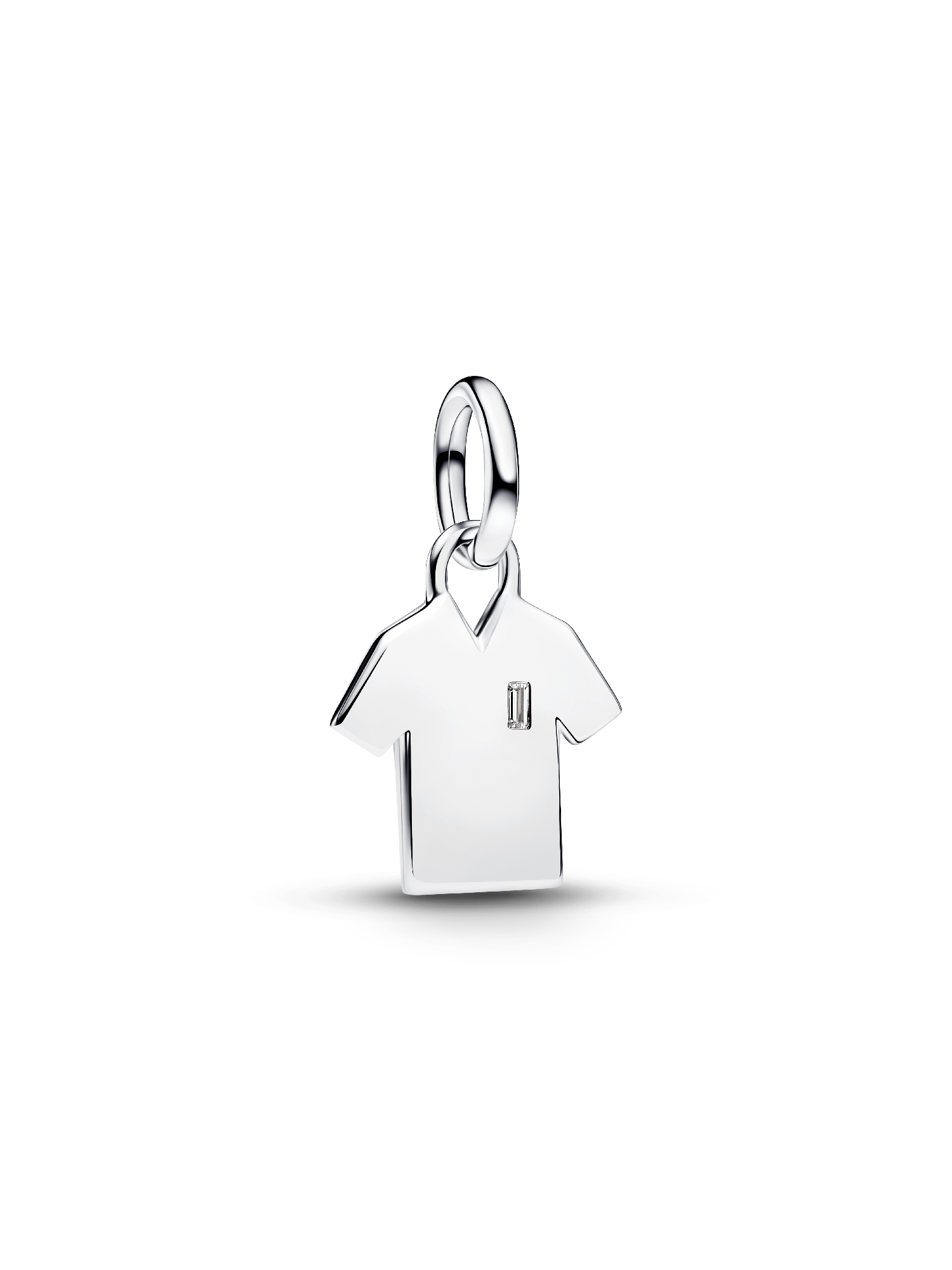 Engravable Soccer Shirt Dangle Charm