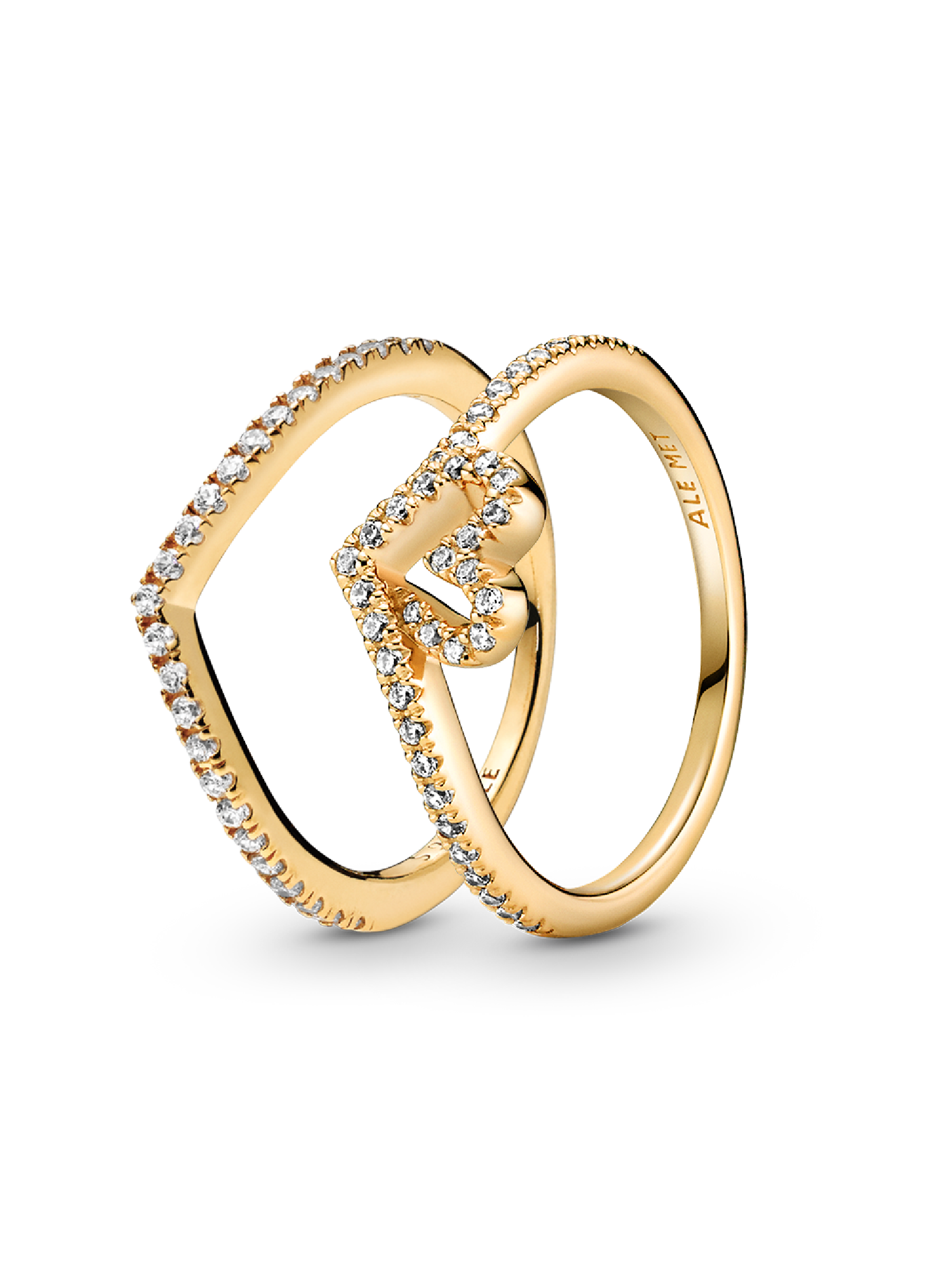 Better Together Wishbone Ring Set