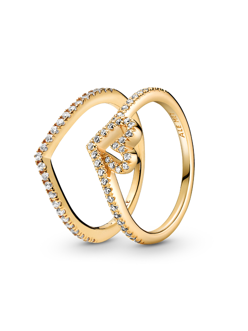 Better Together Wishbone Ring Set