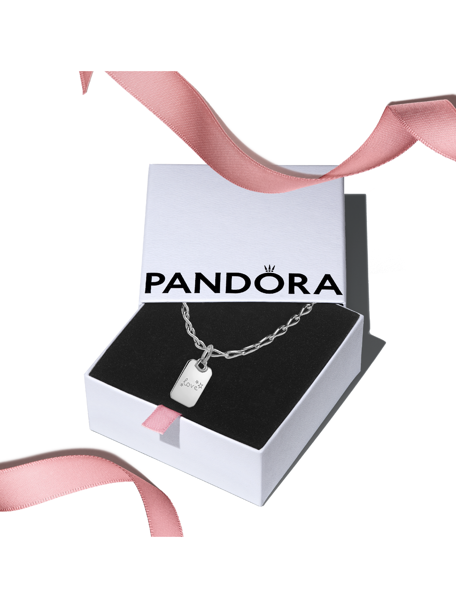 Engravable Silver Pendant & Necklace Gift Set