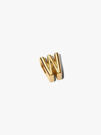 Letter W Alphabet Charm