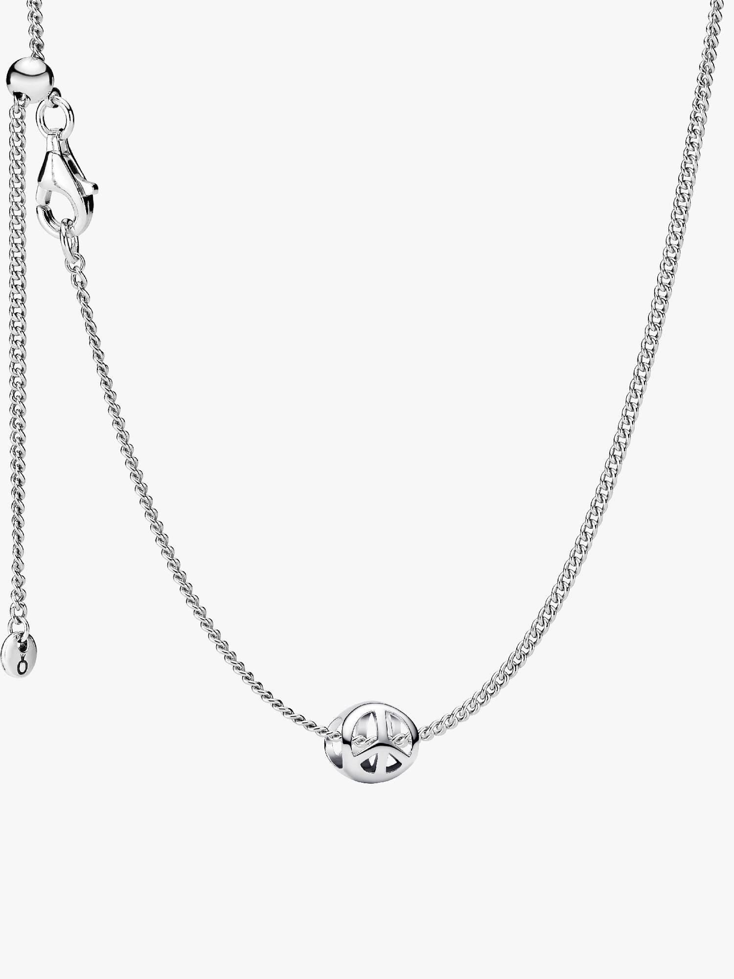 Peace Sign Mini Charm Necklace Set