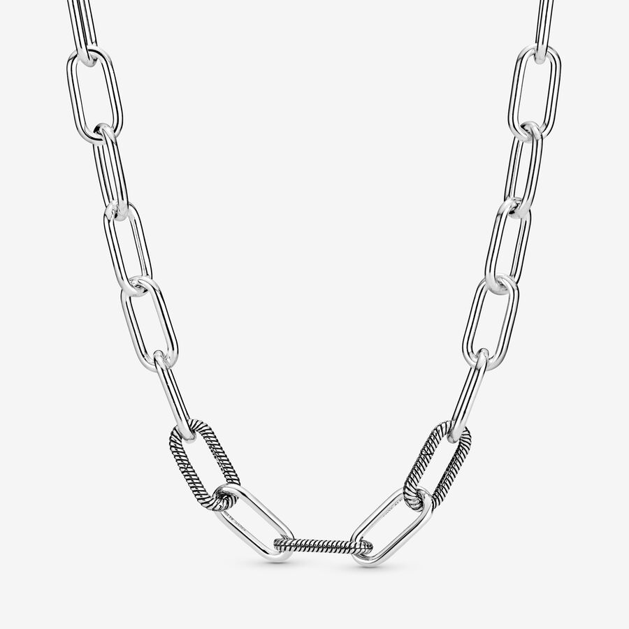 FINAL SALE - Pandora ME Round Clasp Medium-Link Chain Necklace image number 0