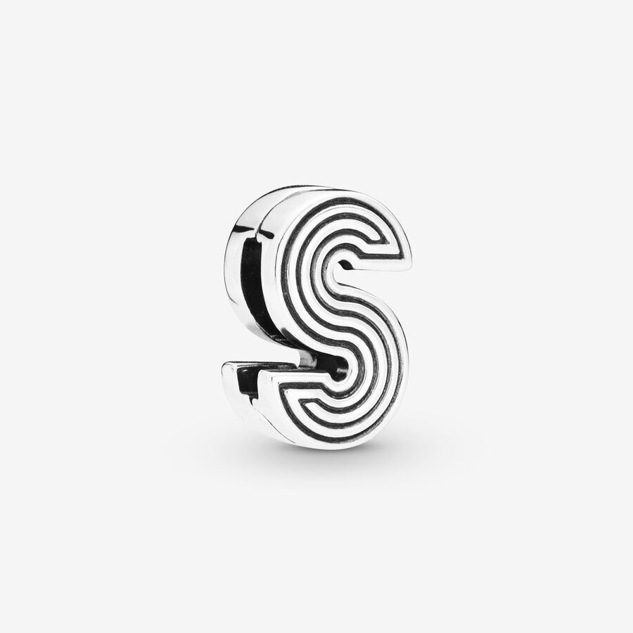 FINAL SALE - Pandora Reflexions™ Letter S Clip Charm image number 0