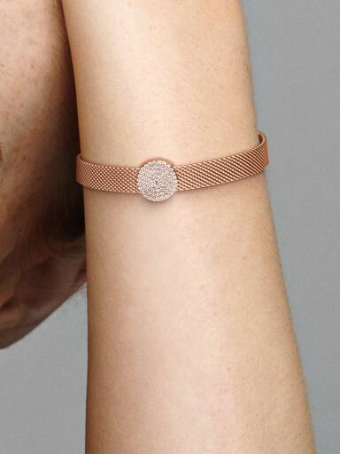 FINAL SALE - Round Pavé Charm