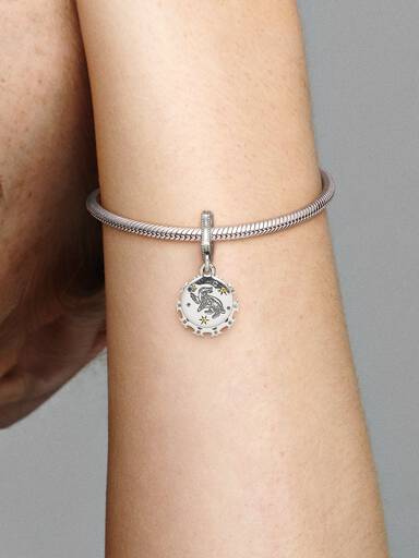 FINAL SALE - Harry Potter, Hufflepuff Dangle Charm
