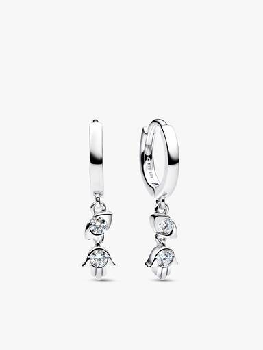 Hamsa Necklace and Earrings Set