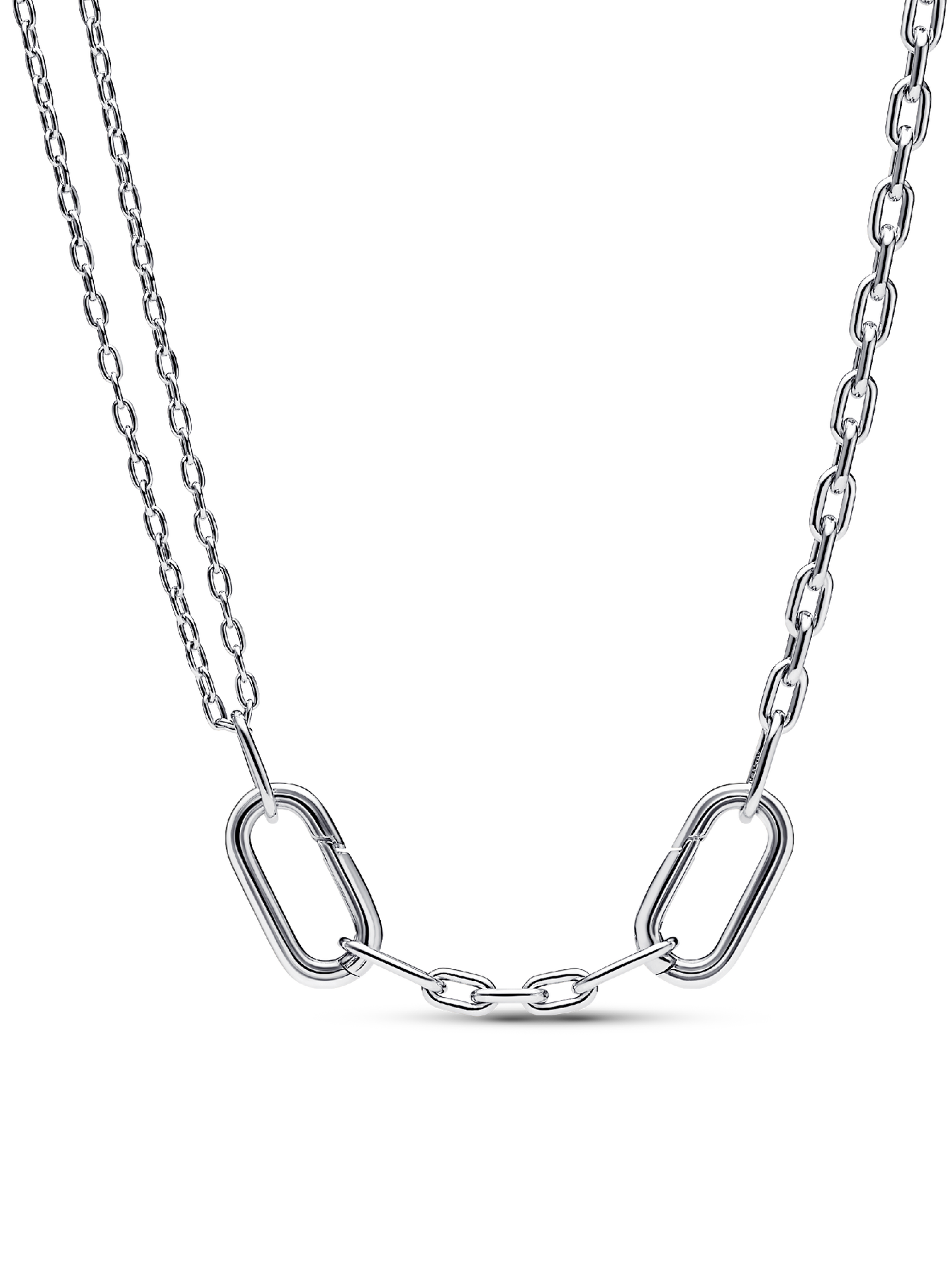 Цепочка Pandora ME Double Link Chain, Sterling silver, цвет: Серебро — фото 1