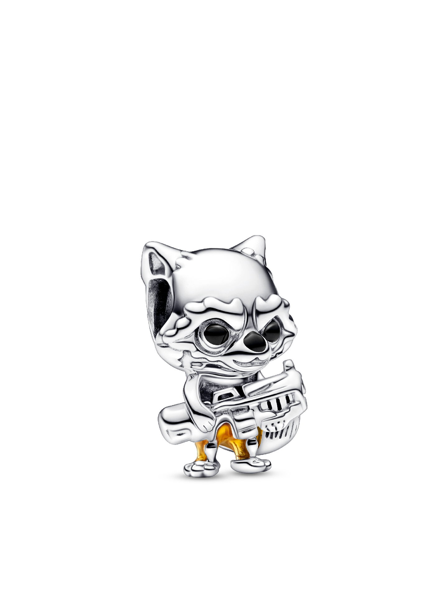 Женский шарм Pandora Marvel Guardians of the Galaxy Rocket Raccoon Charm, цвет: Серебро — фото 1