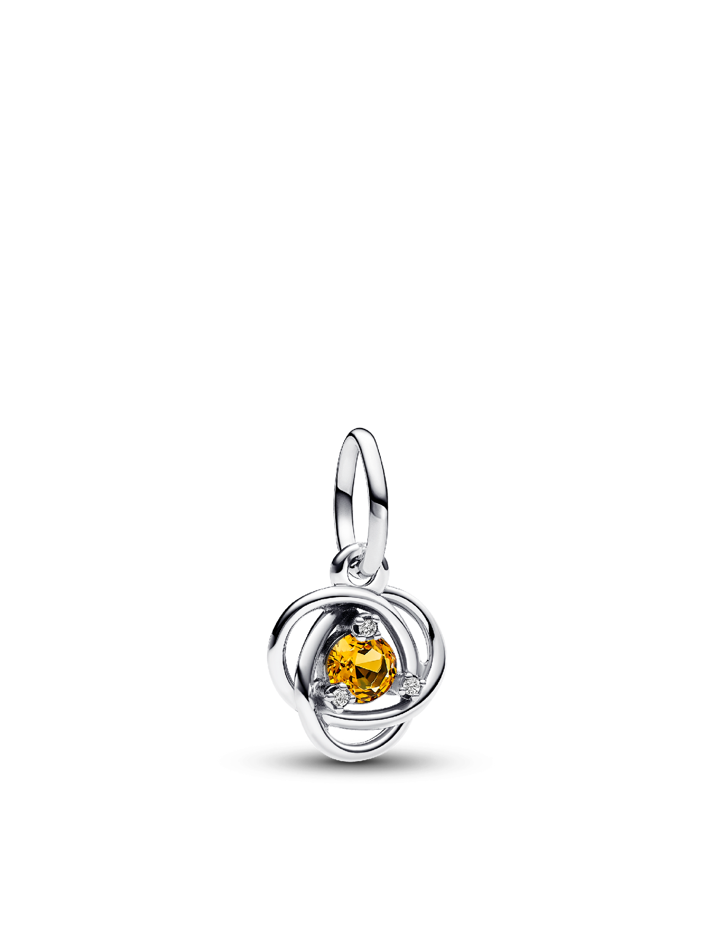 Шарм Pandora Honey Eternity Circle Dangle Charm, цвет: Серебро — фото 1