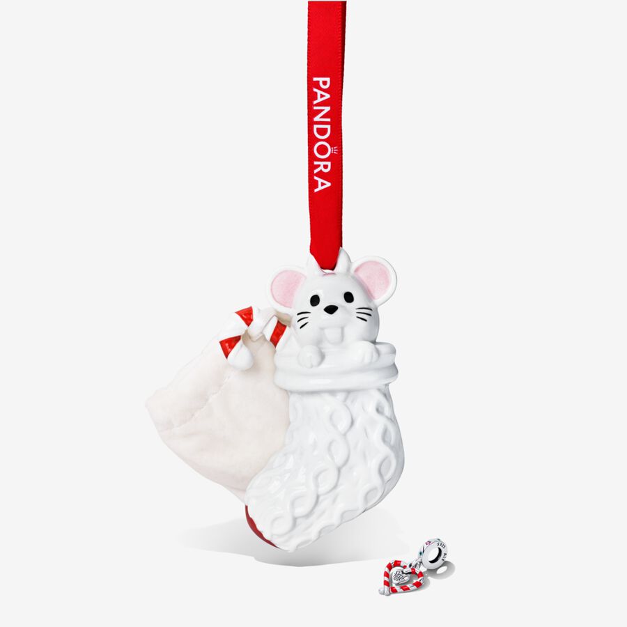2023 Holiday Ornament & Candy Cane Charm Set image number 0