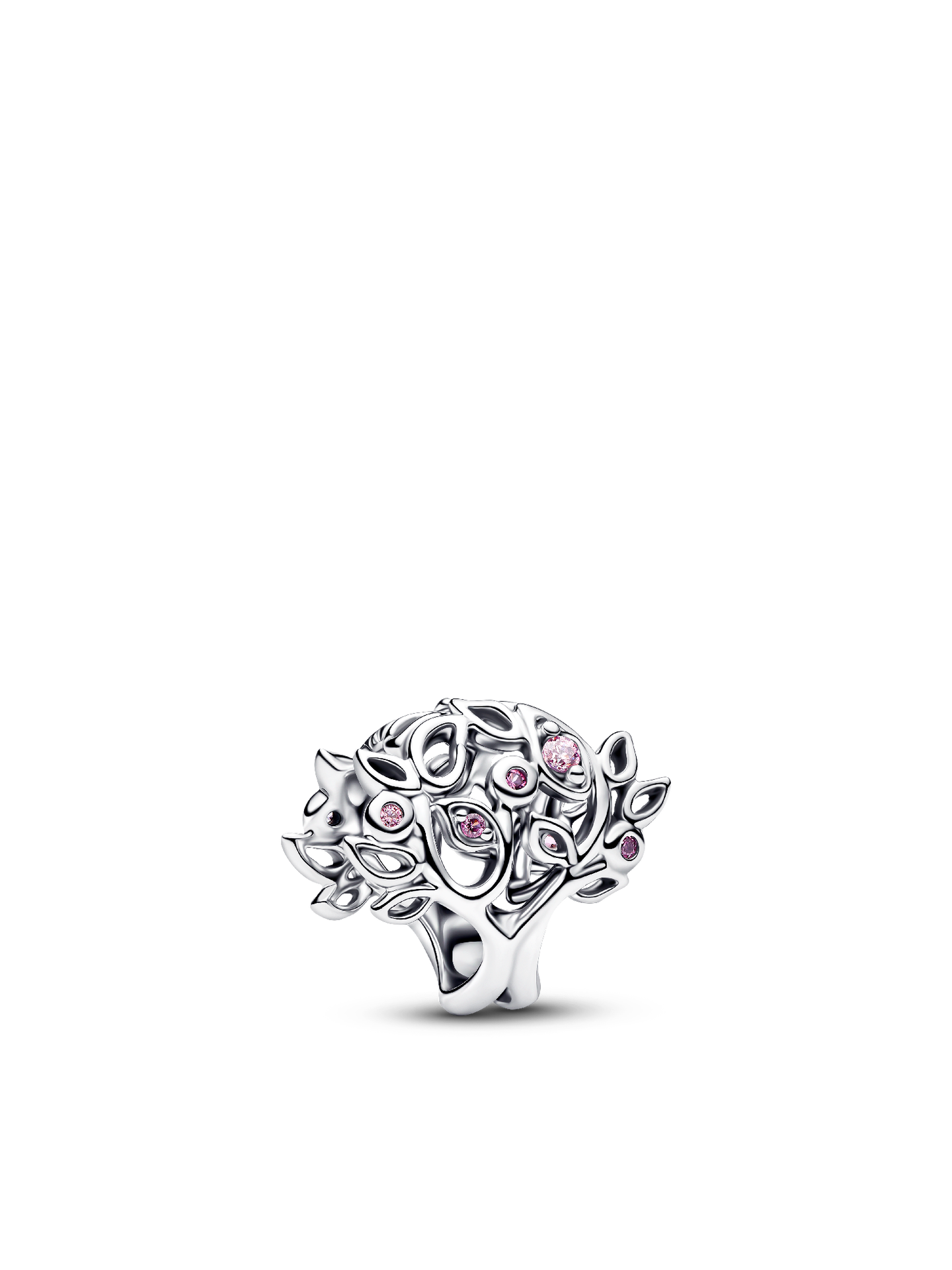 Женский шарм Pandora Family Tree Openwork Charm, цвет: Серебро