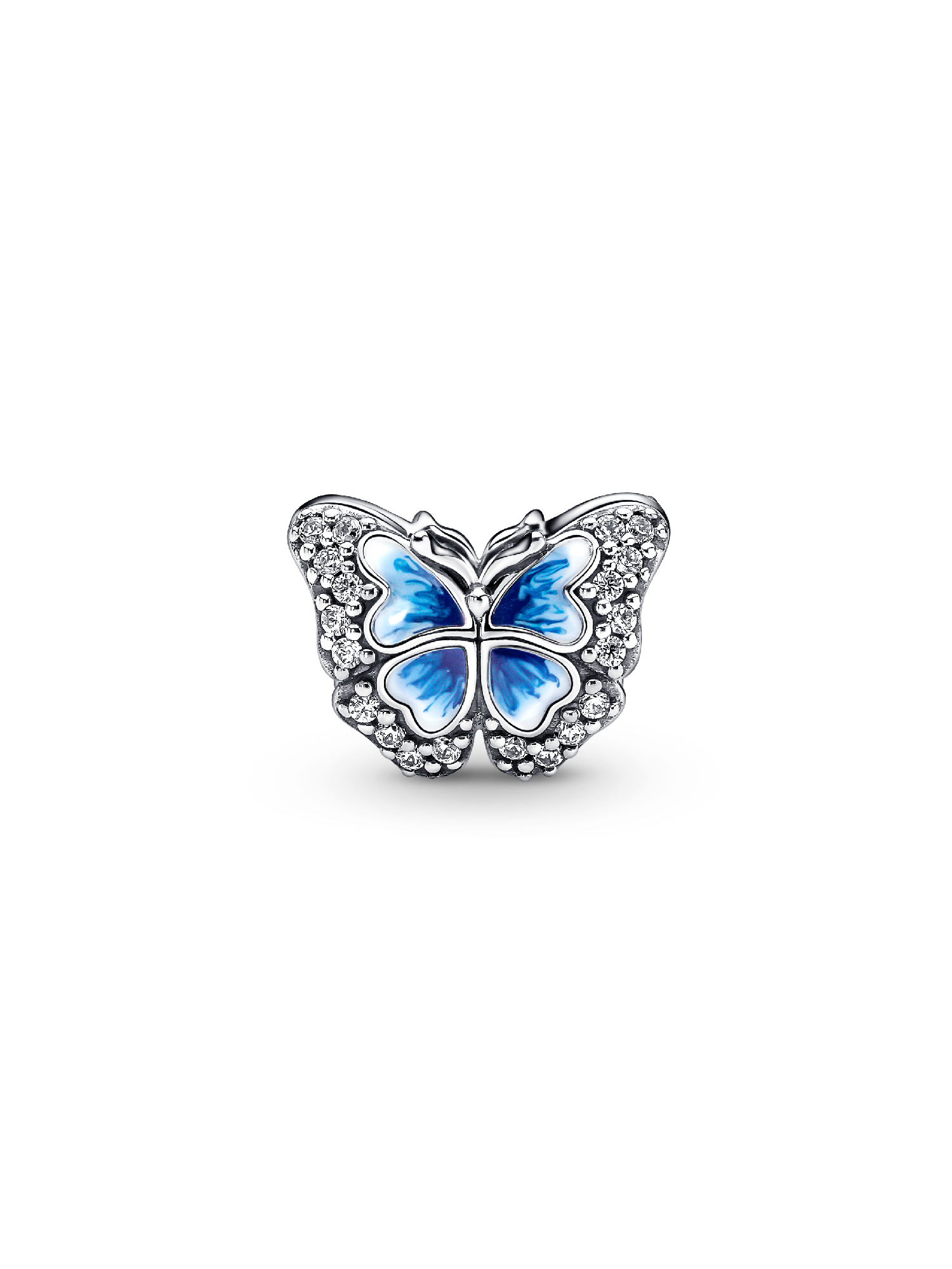 Blue Butterfly Sparkling Charm