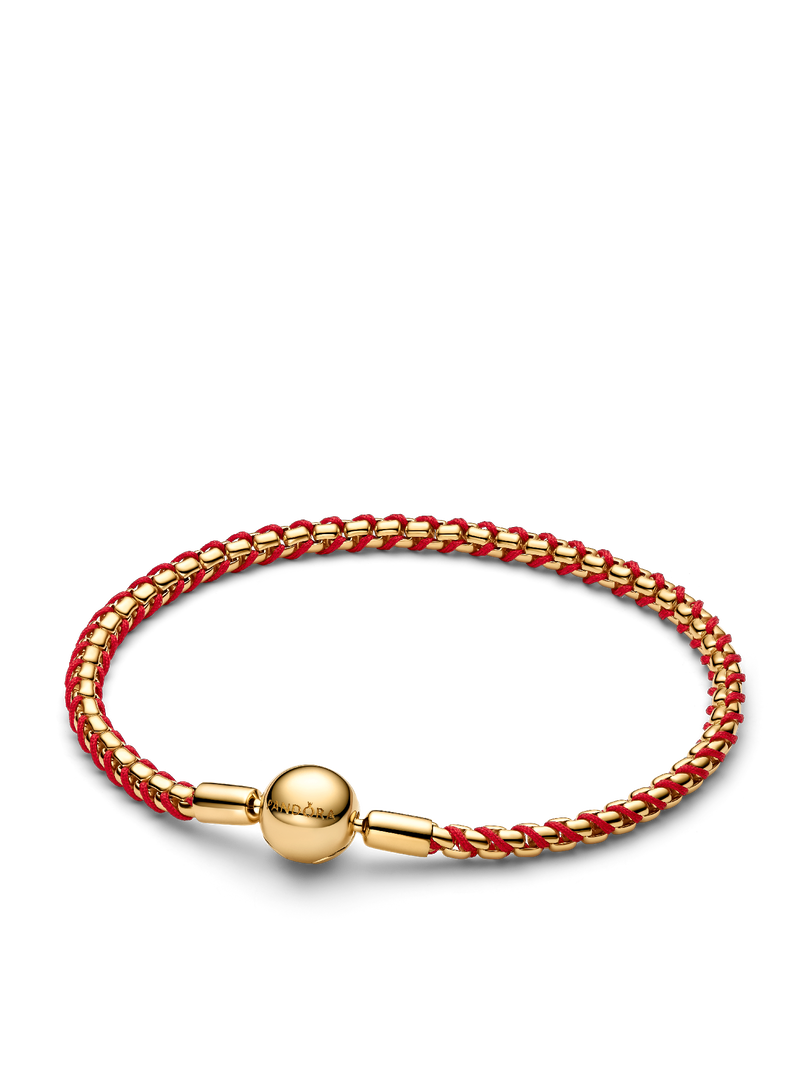 Red Murano Glass & Fire Horse Bracelet Set