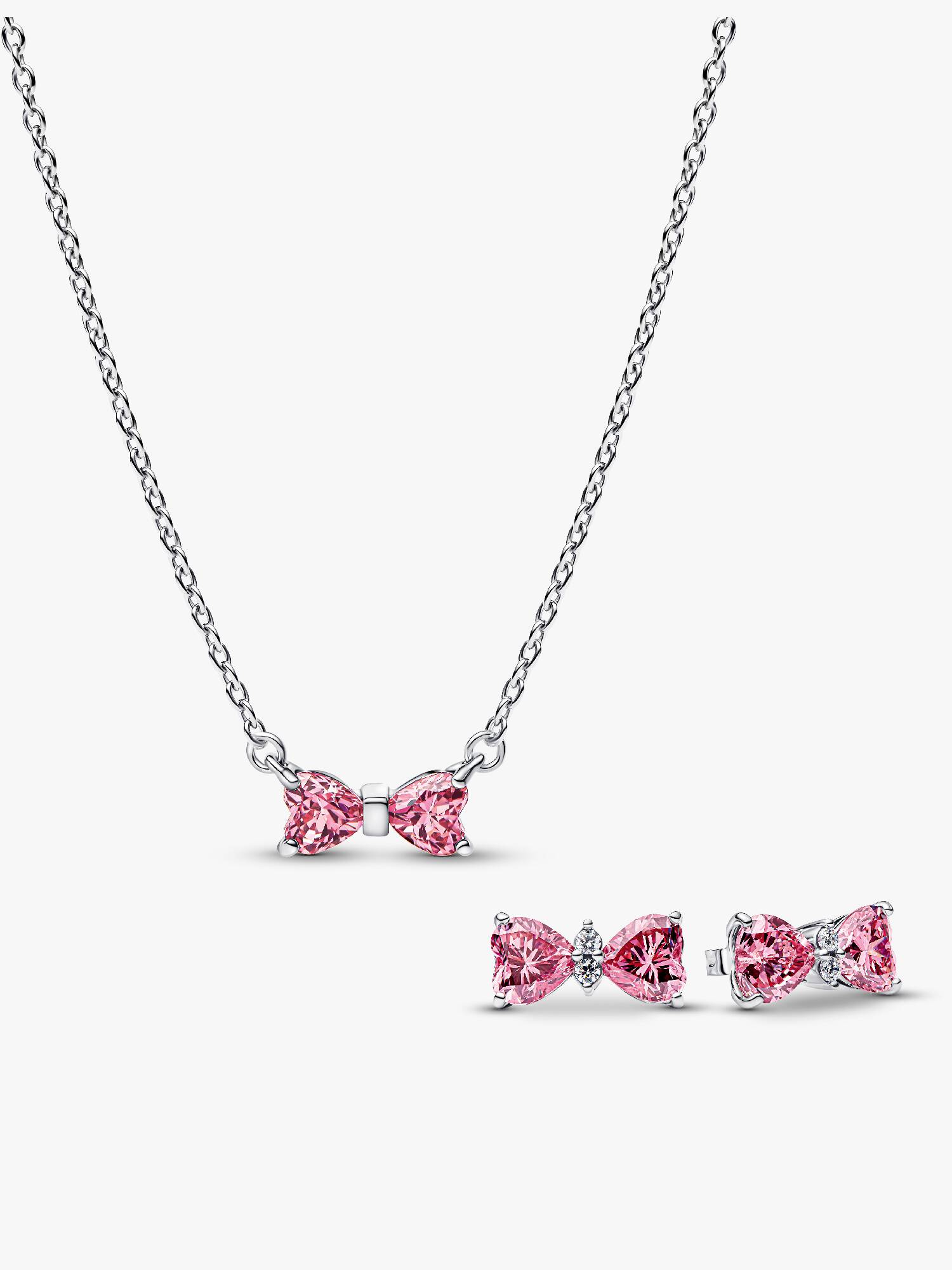Wrapped In A Bow Necklace and Earring Set