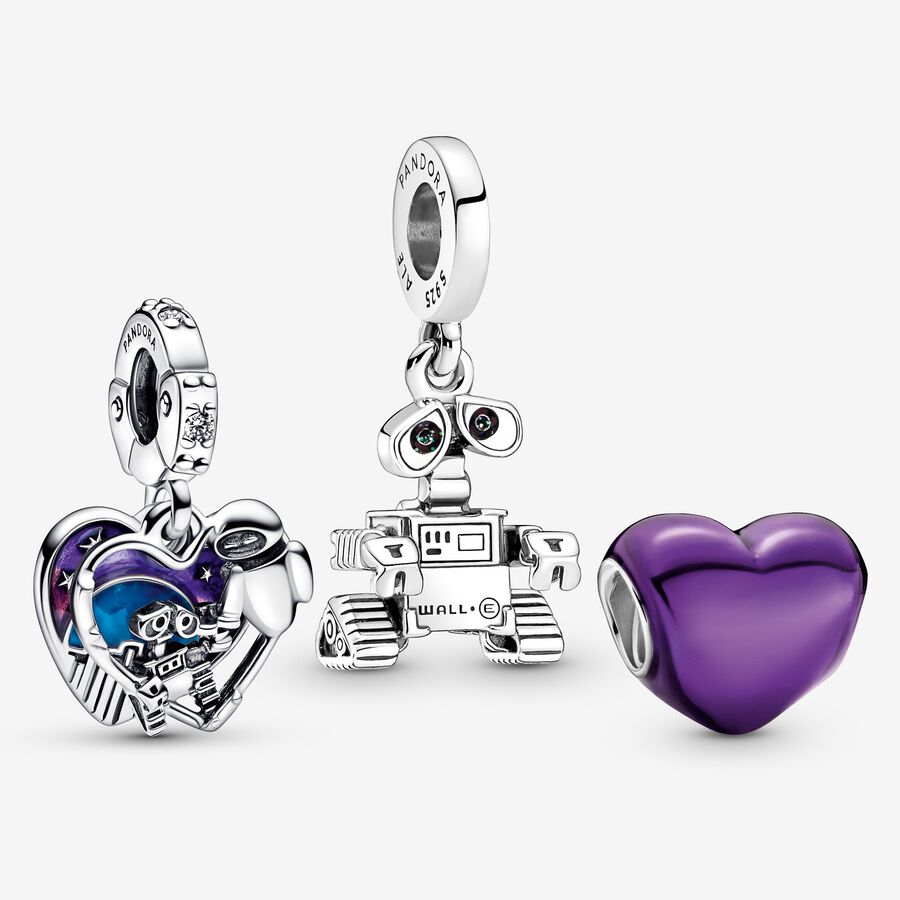 Disney Wall-E and Eve Charm Trio image number 0