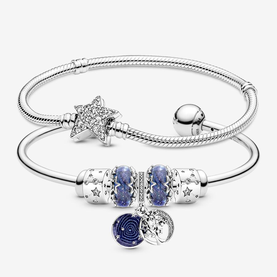 Pandora Christmas Collection Star Charm Bracelet – JacquardFlower
