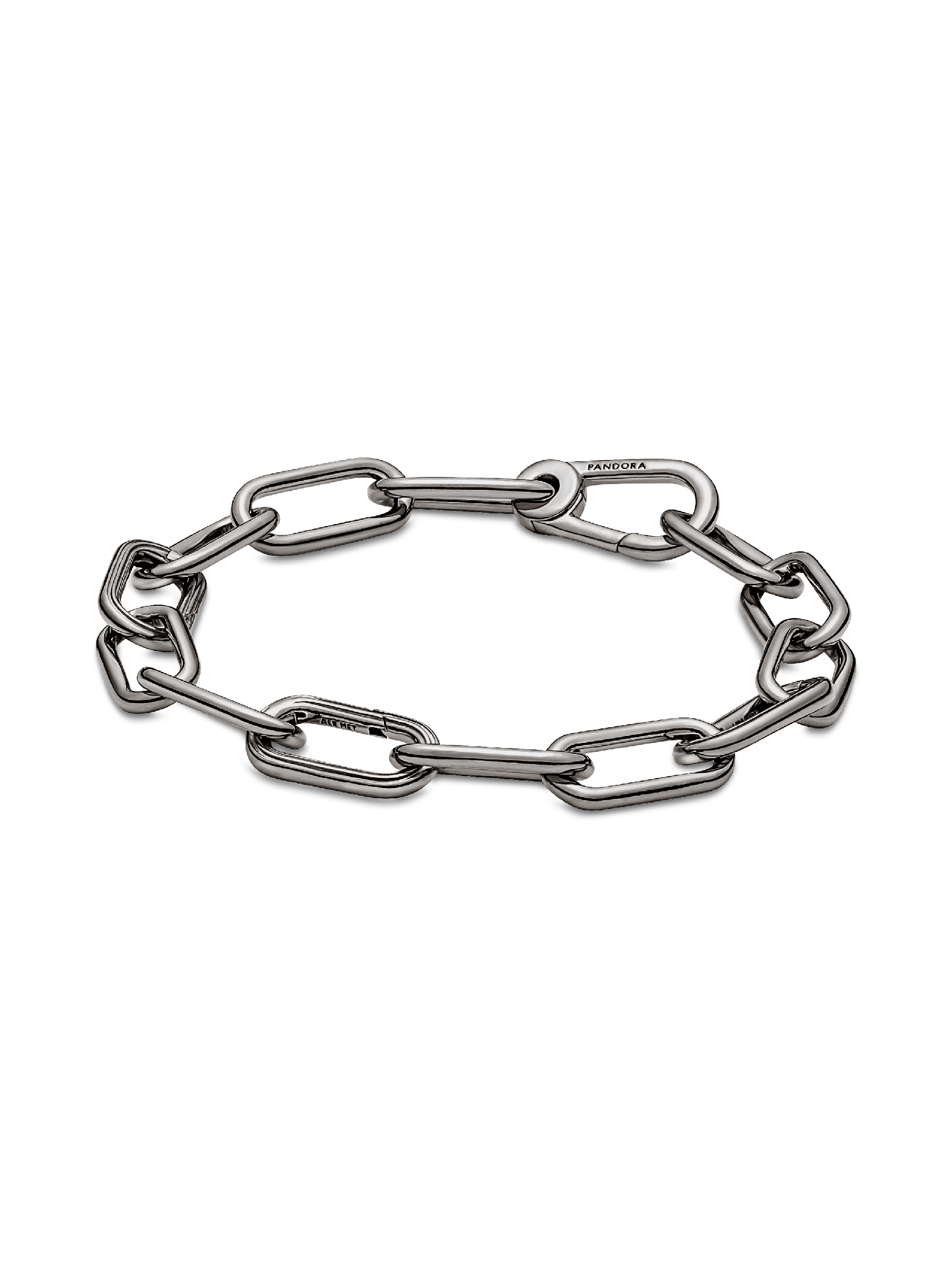 Pandora ME Medium-Link Chain Bracelet | Ruthenium plated | Pandora US