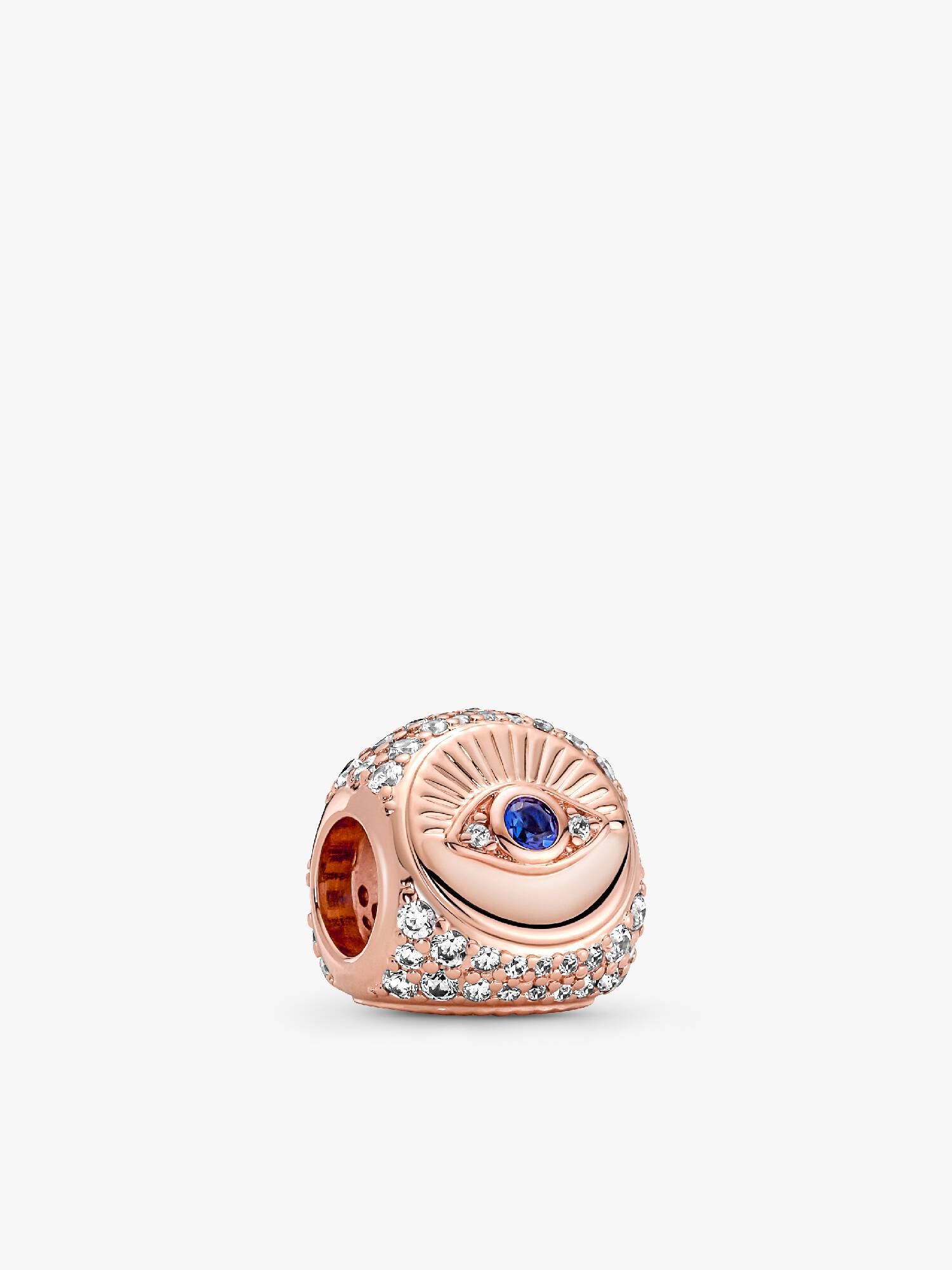 FINAL SALE - Hamsa, All-seeing Eye & Feather Three-sided Charm