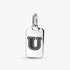 Letter U Rectangle Pendant Letter U Rectangle Pendant
